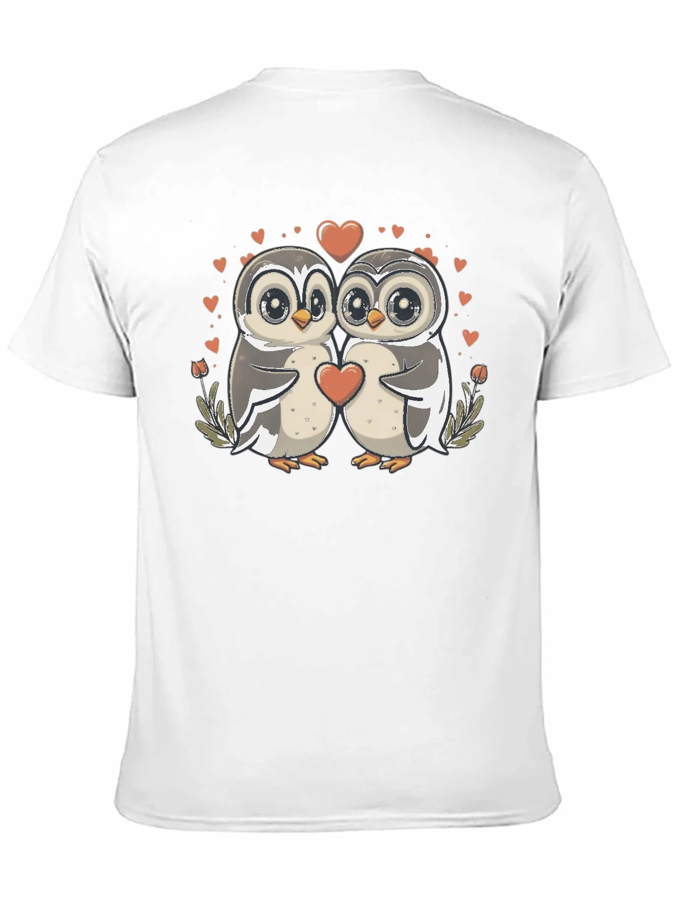Owl Love T-Shirt: Cute Valentines Graphic Tee