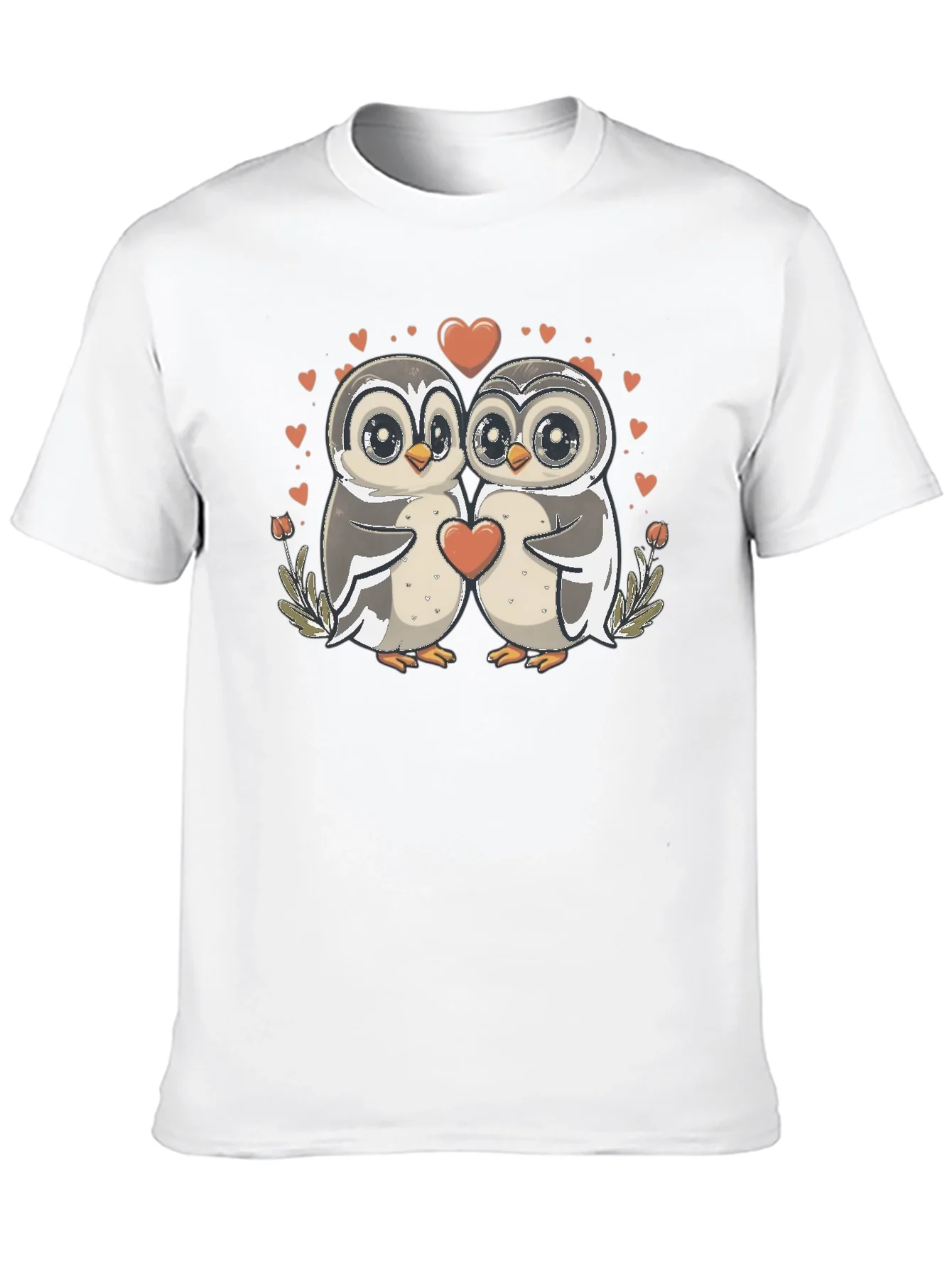 Owl Love T-Shirt: Cute Valentines Graphic Tee