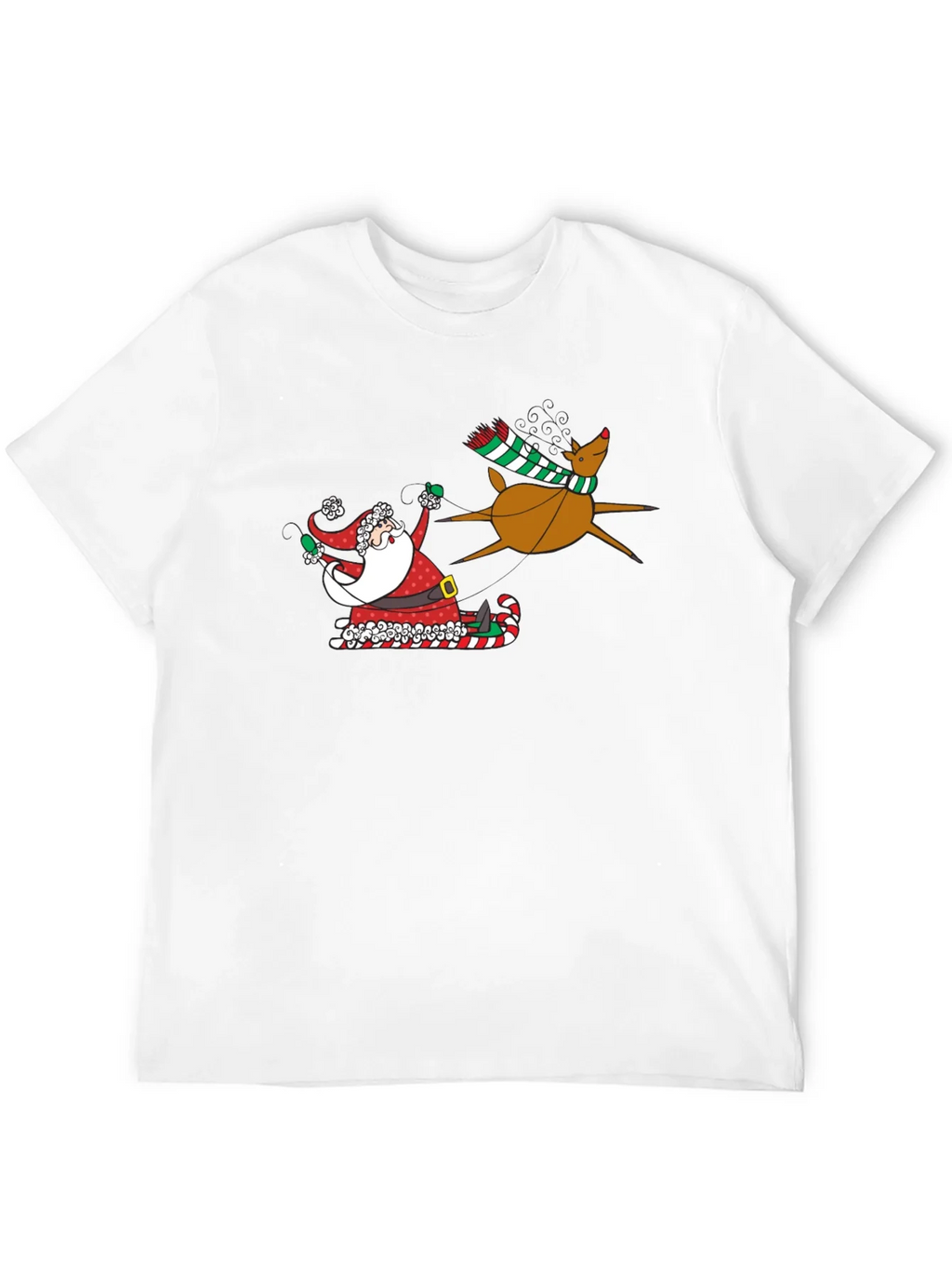 Santa and Reindeer T-Shirt