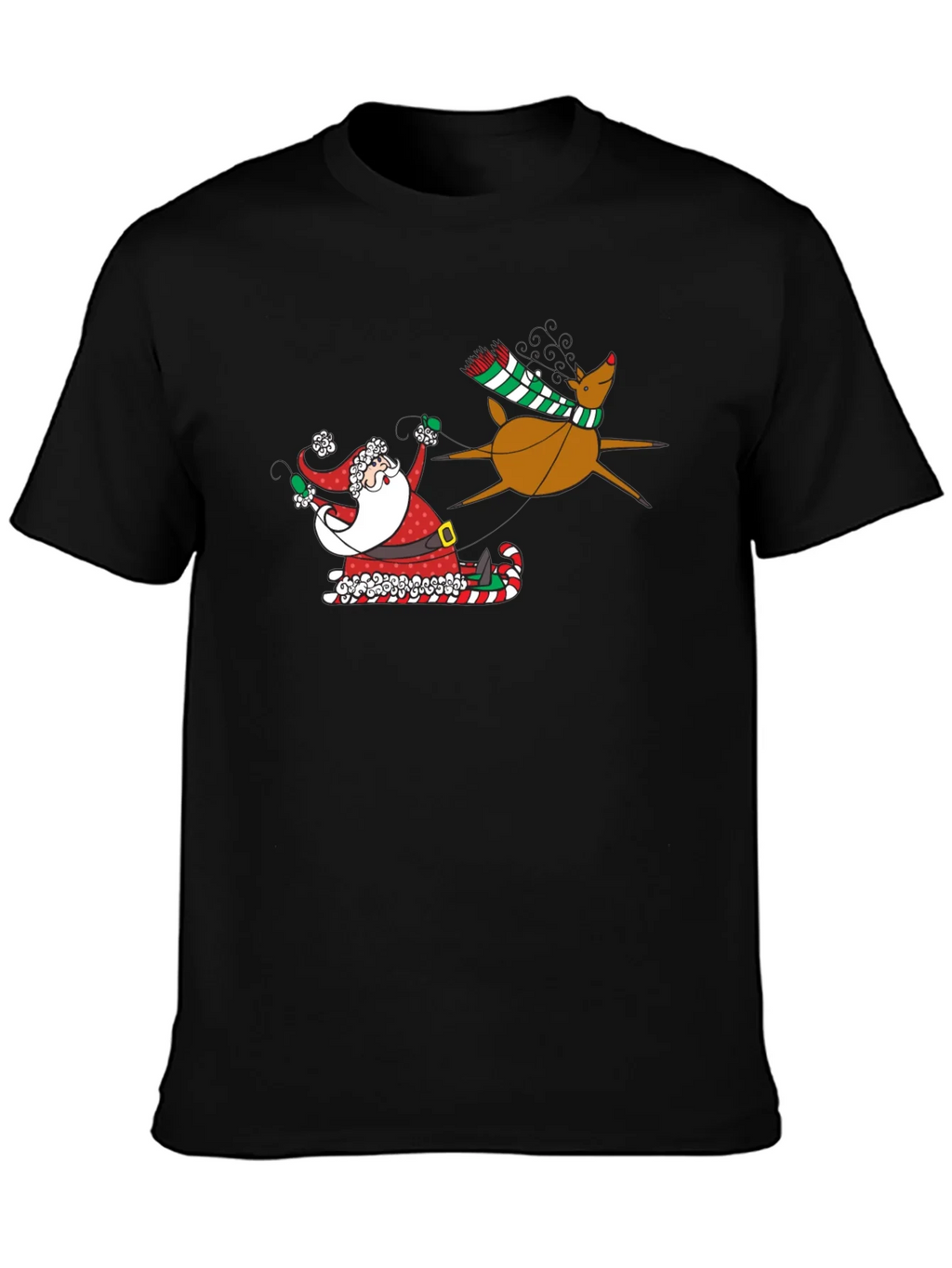 Santa and Reindeer T-Shirt