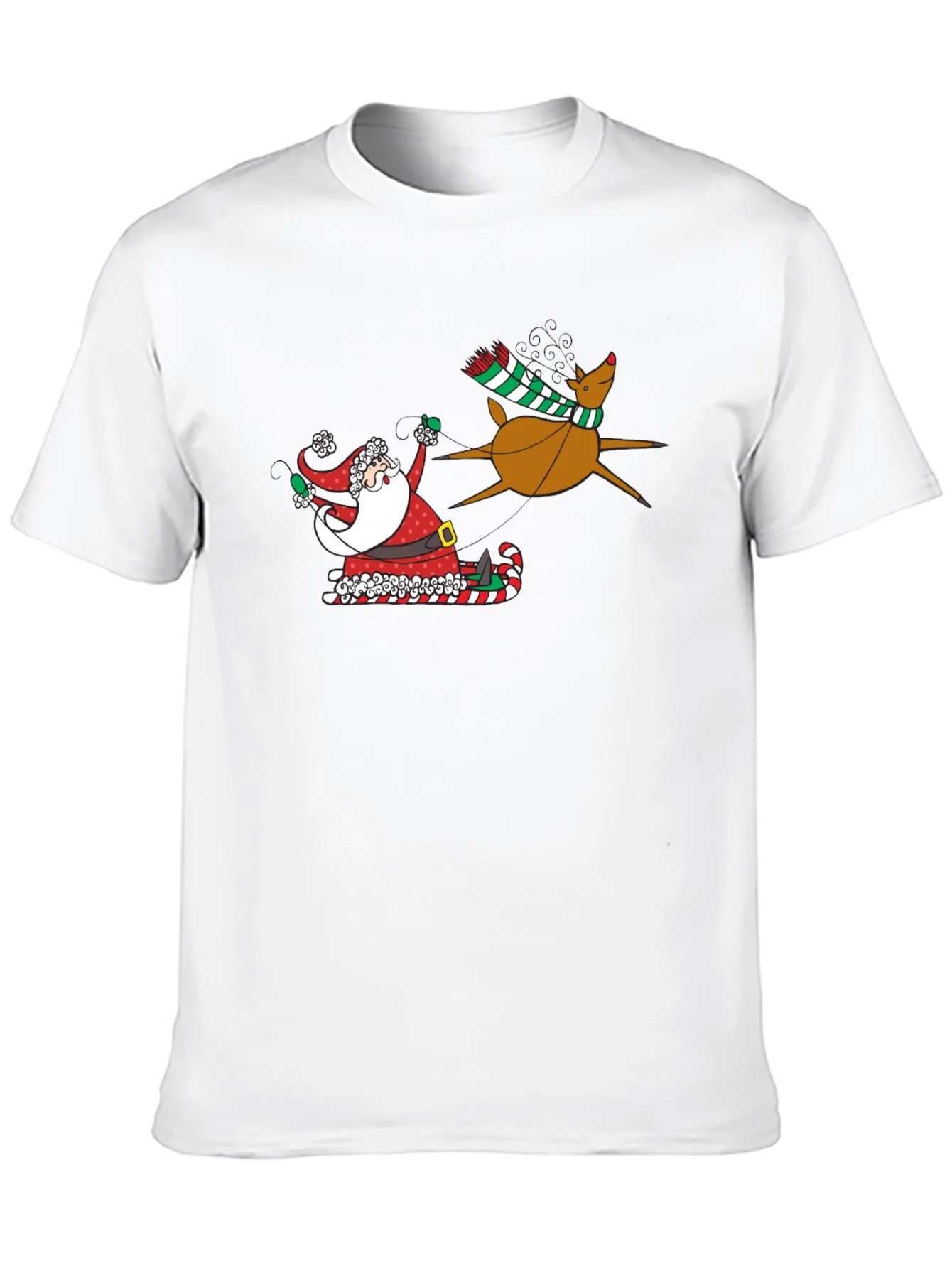 Santa and Reindeer T-Shirt