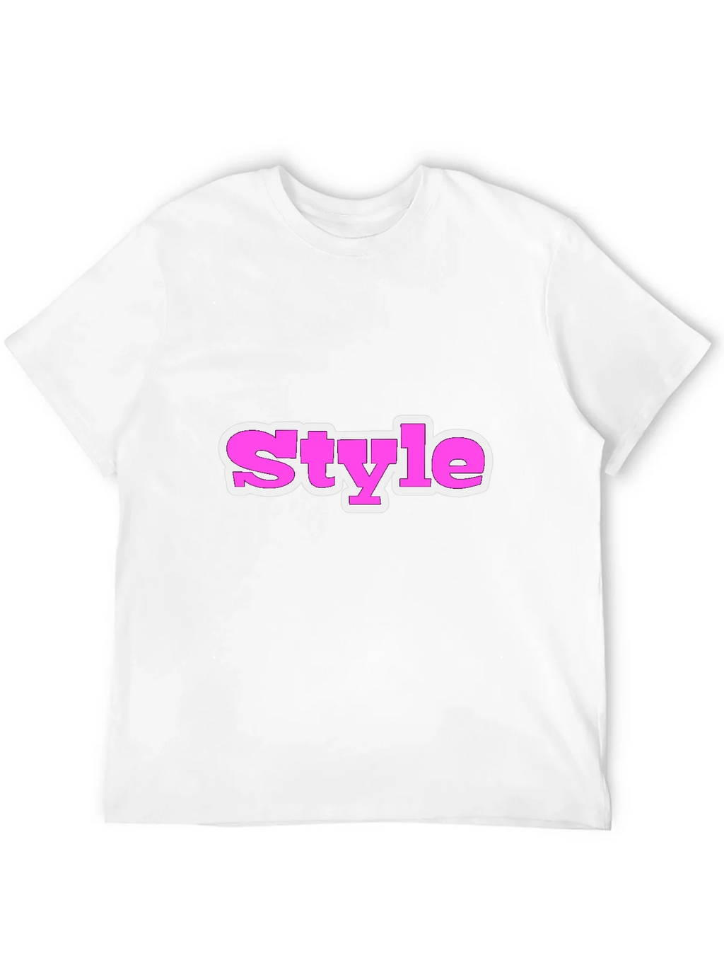 Stylish Black Tee with Style Graphic