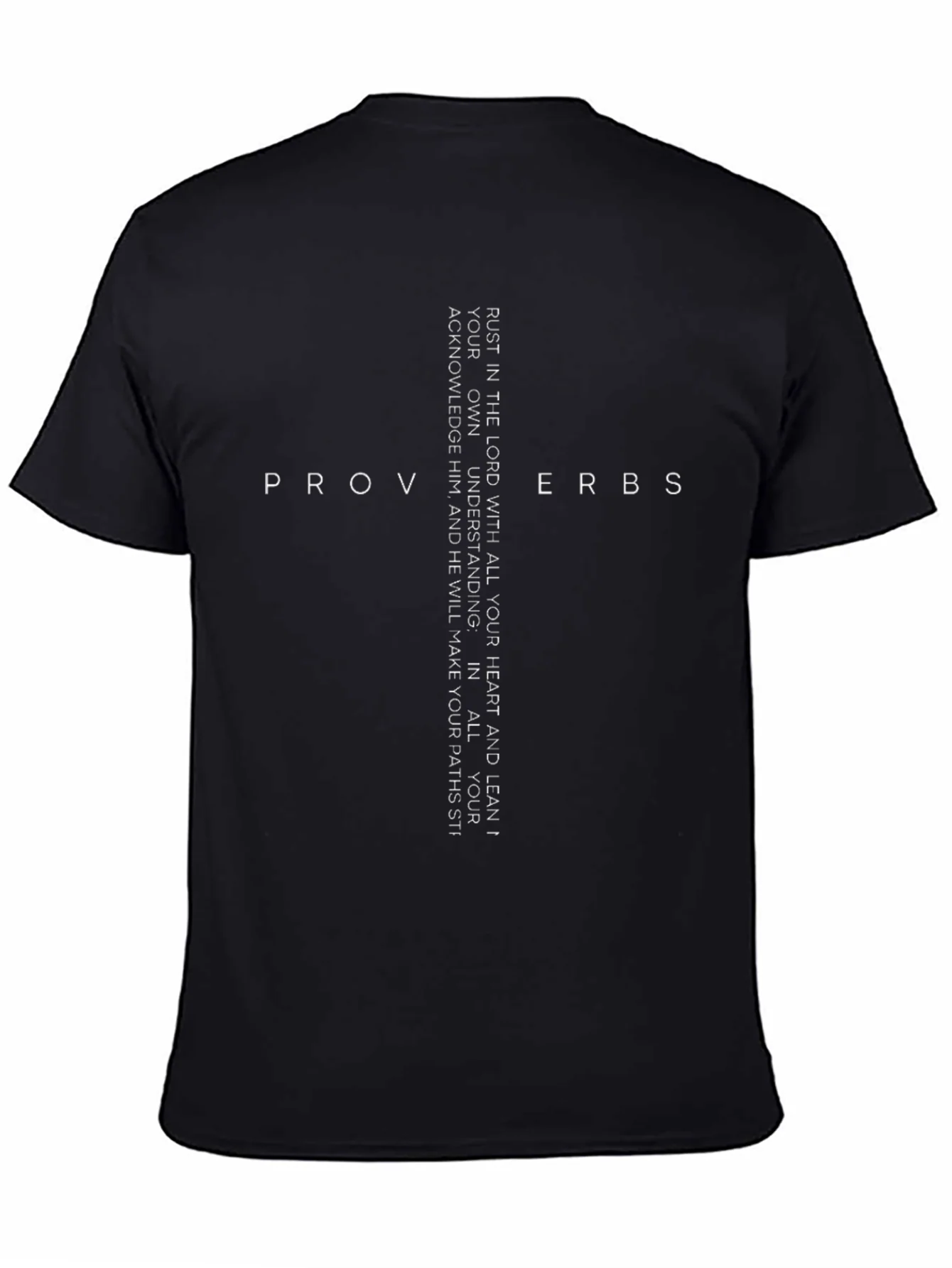 Proverbs Christian T-Shirt - Trust in the Lord Tee