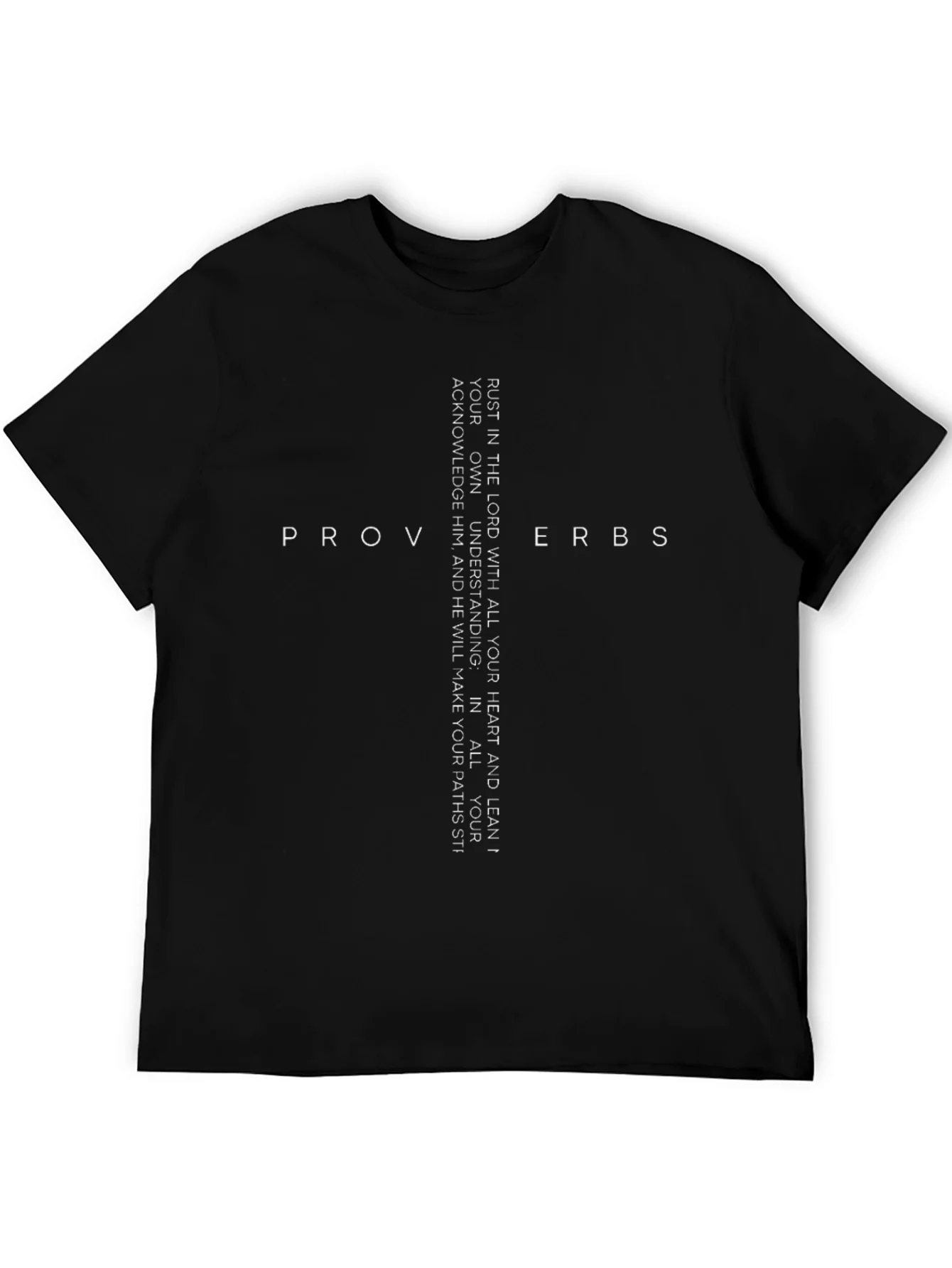 Proverbs Christian T-Shirt - Trust in the Lord Tee