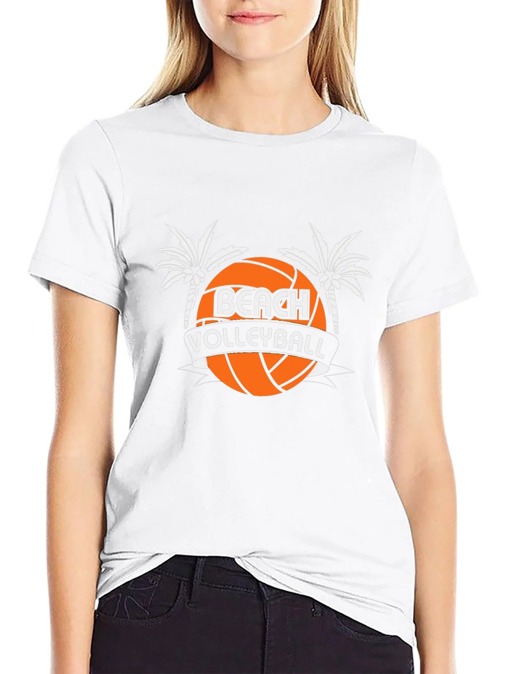 Beach Volleyball Graphic Tee - Stylish Summer Shirt
