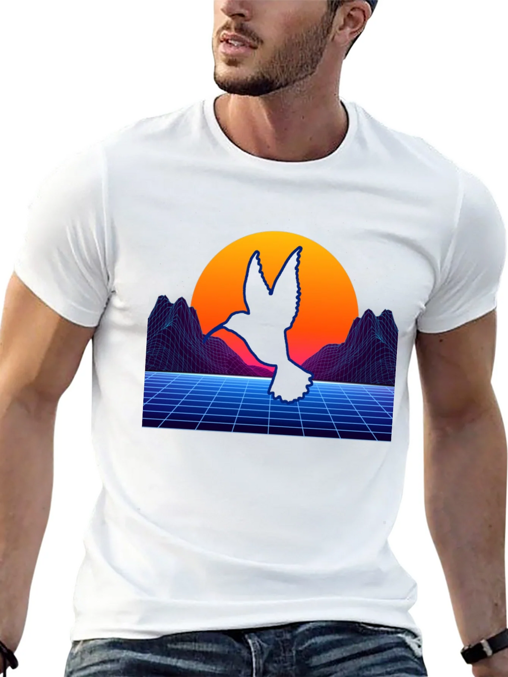 Retro Hummingbird T-Shirt