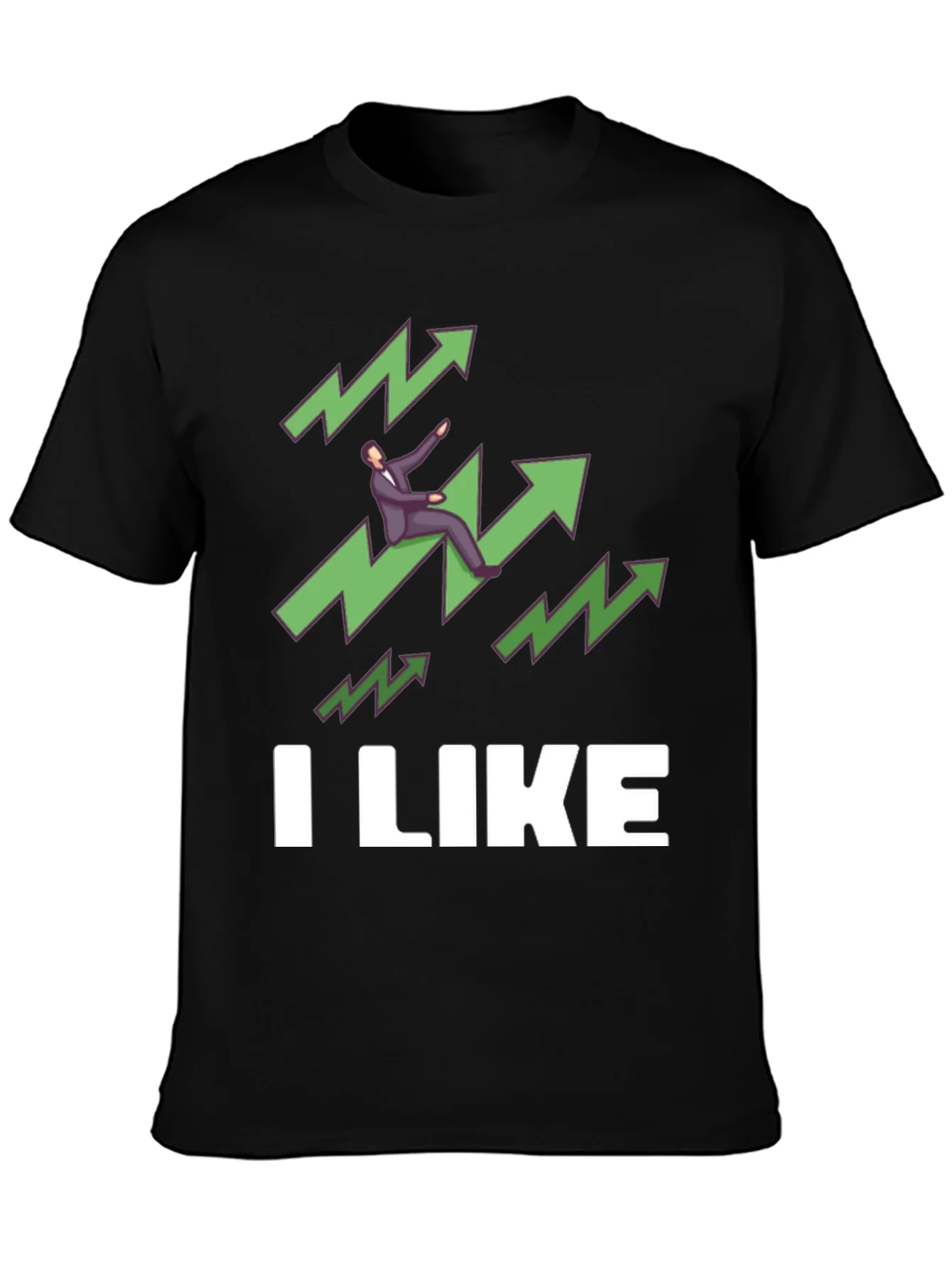 I Like Stocks Graphic Tee - Bull Market T-Shirt