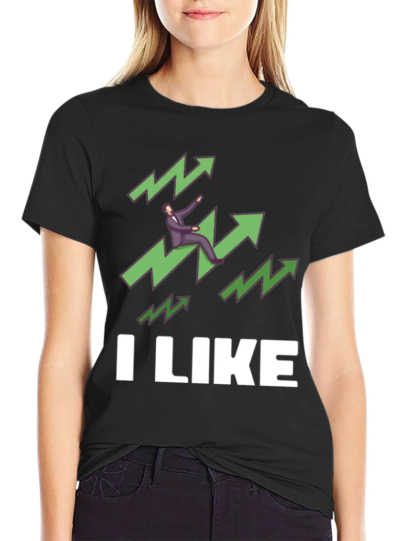I Like Stocks Graphic Tee - Bull Market T-Shirt
