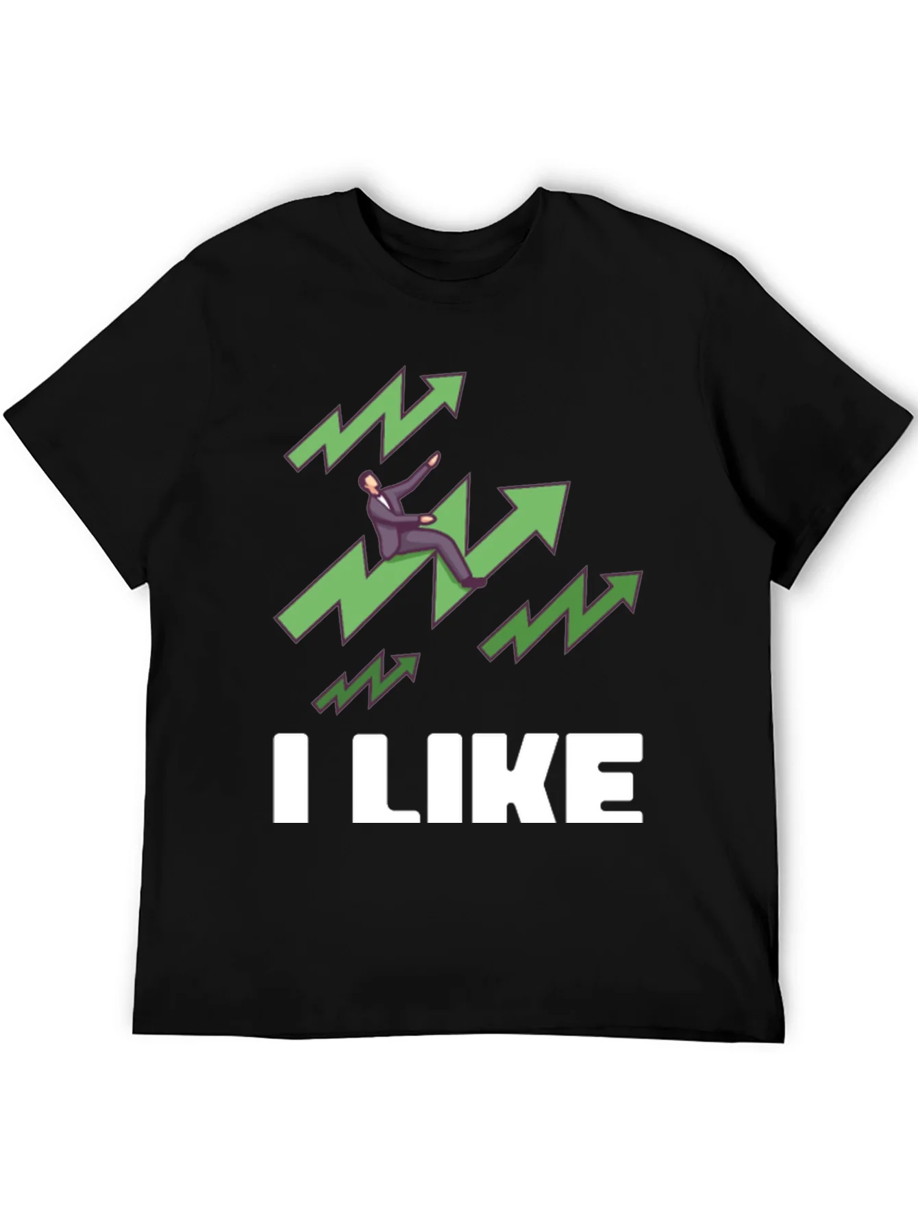 I Like Stocks Graphic Tee - Bull Market T-Shirt