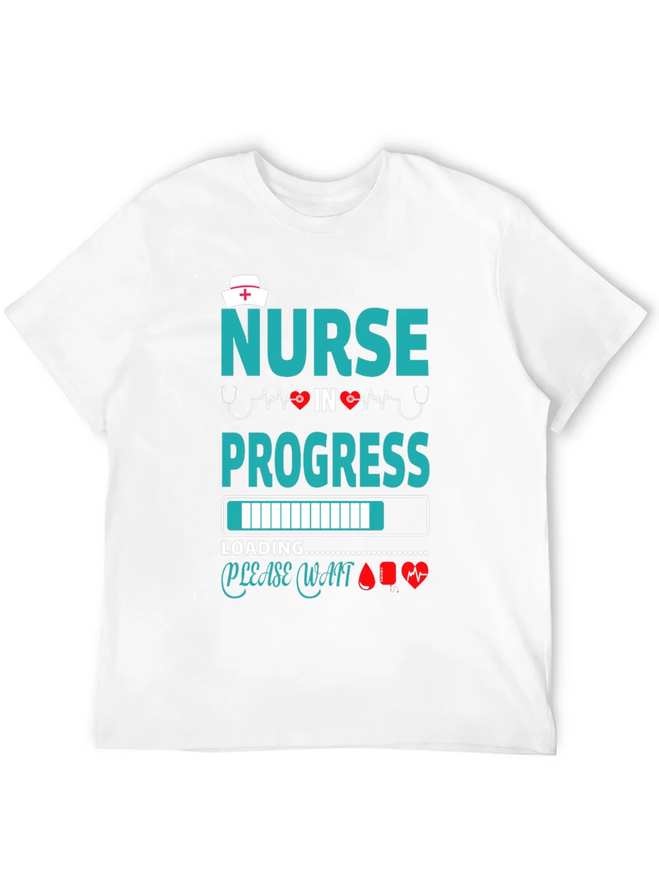 Nurse in Progress Black T-Shirt