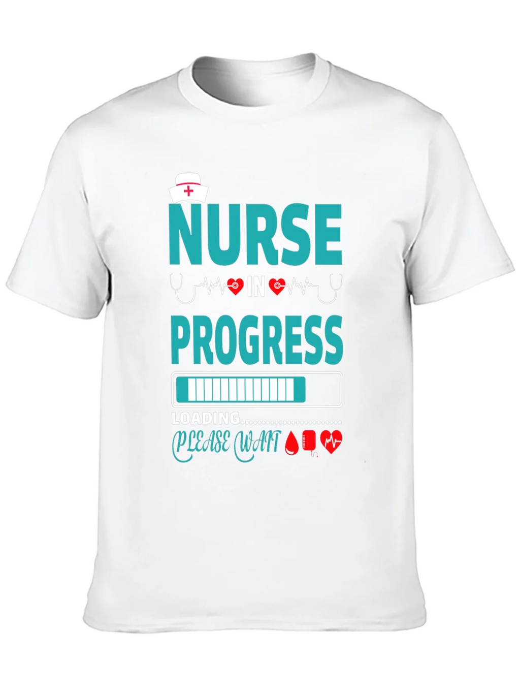Nurse in Progress Black T-Shirt