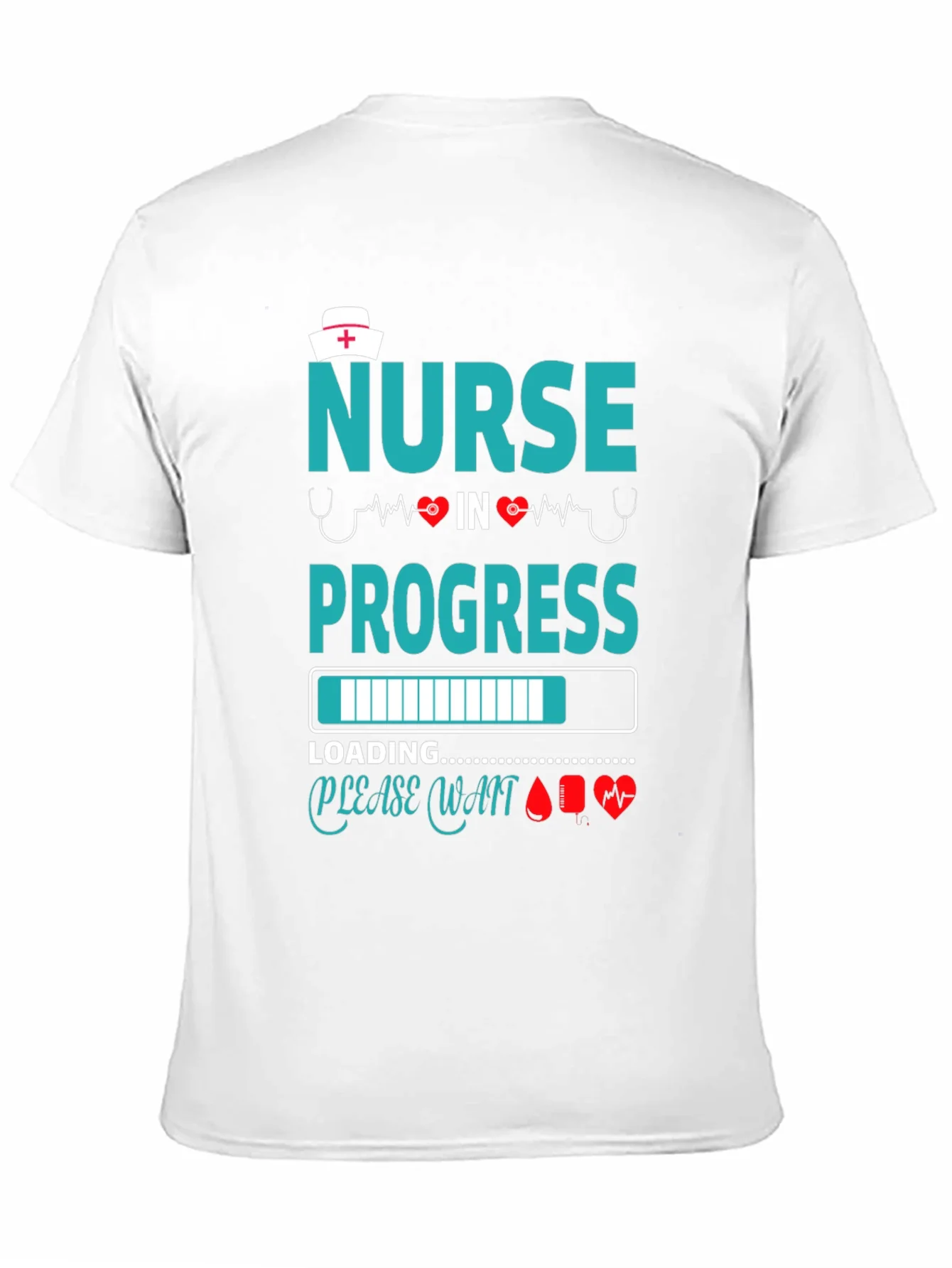 Nurse in Progress Black T-Shirt