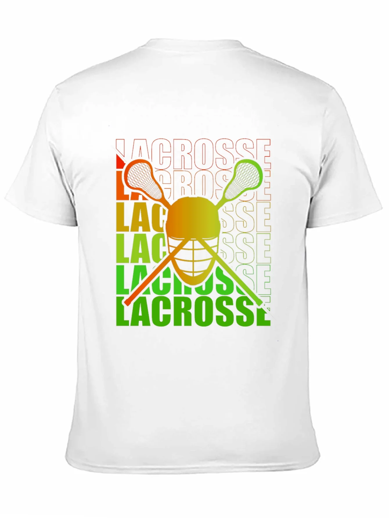 Lacrosse Helmet Graphic Tee