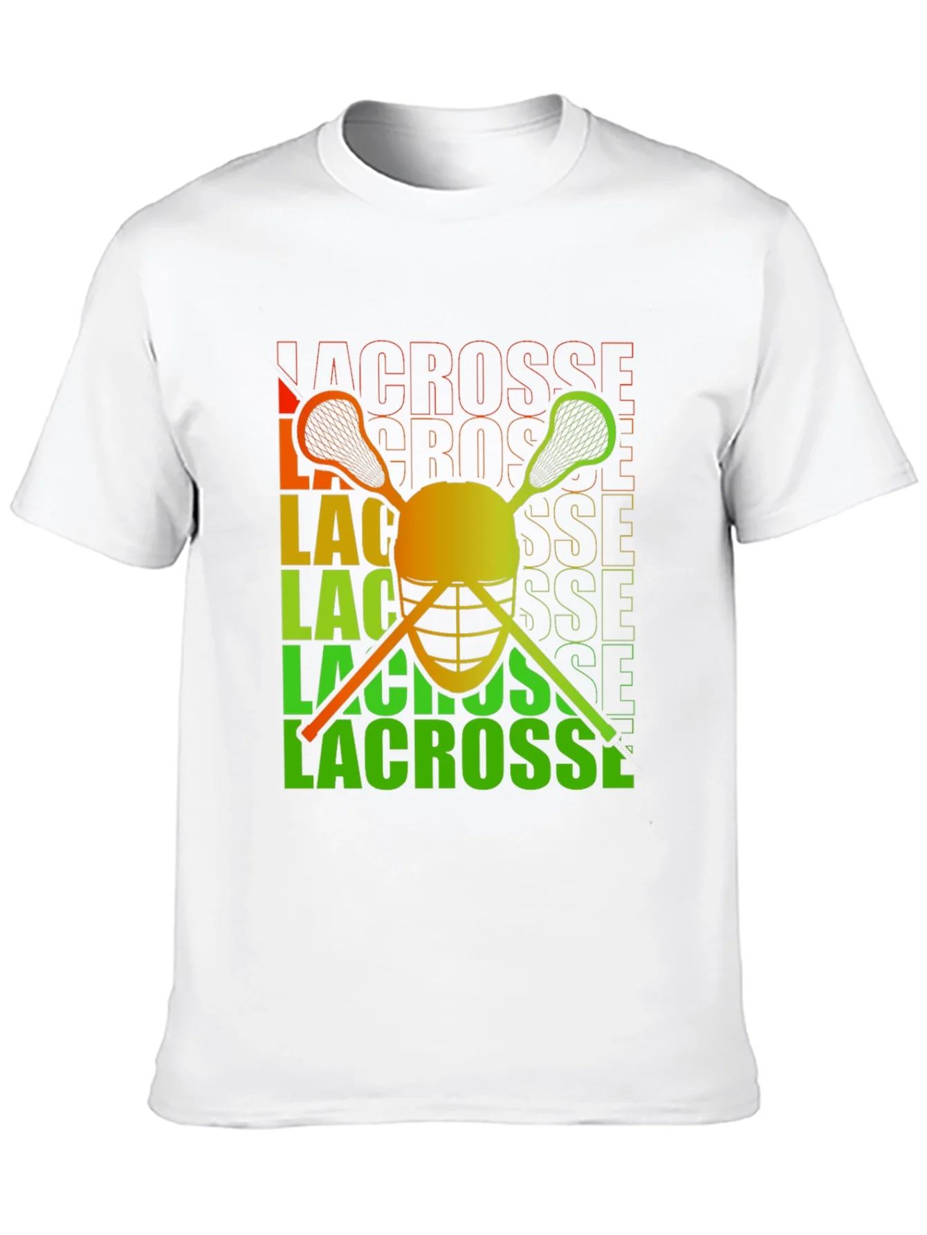Lacrosse Helmet Graphic Tee