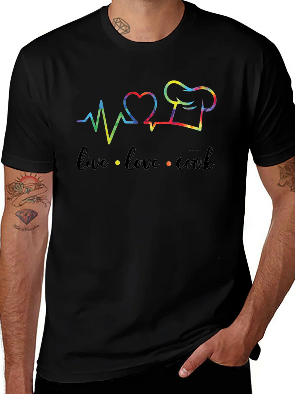 Live Love Cook Graphic Tee
