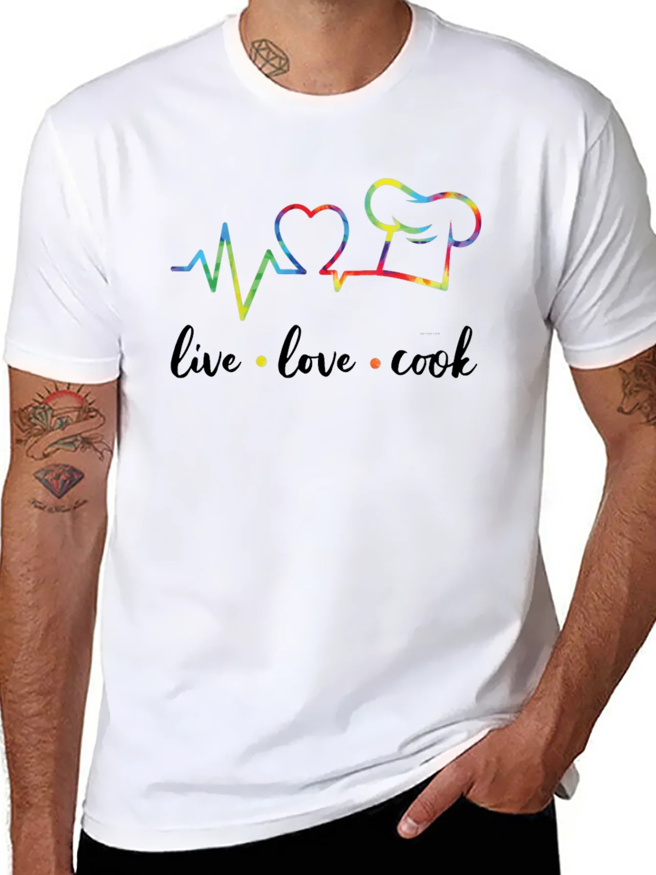 Live Love Cook Graphic Tee