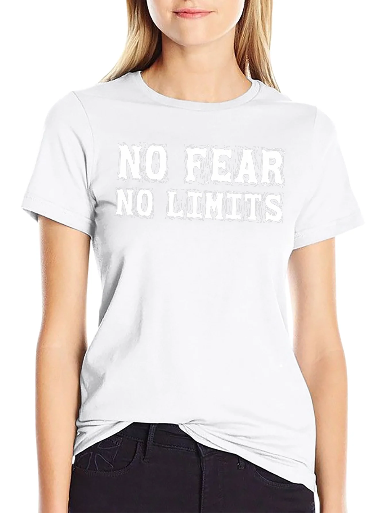 No Fear No Limits Graphic T-Shirt