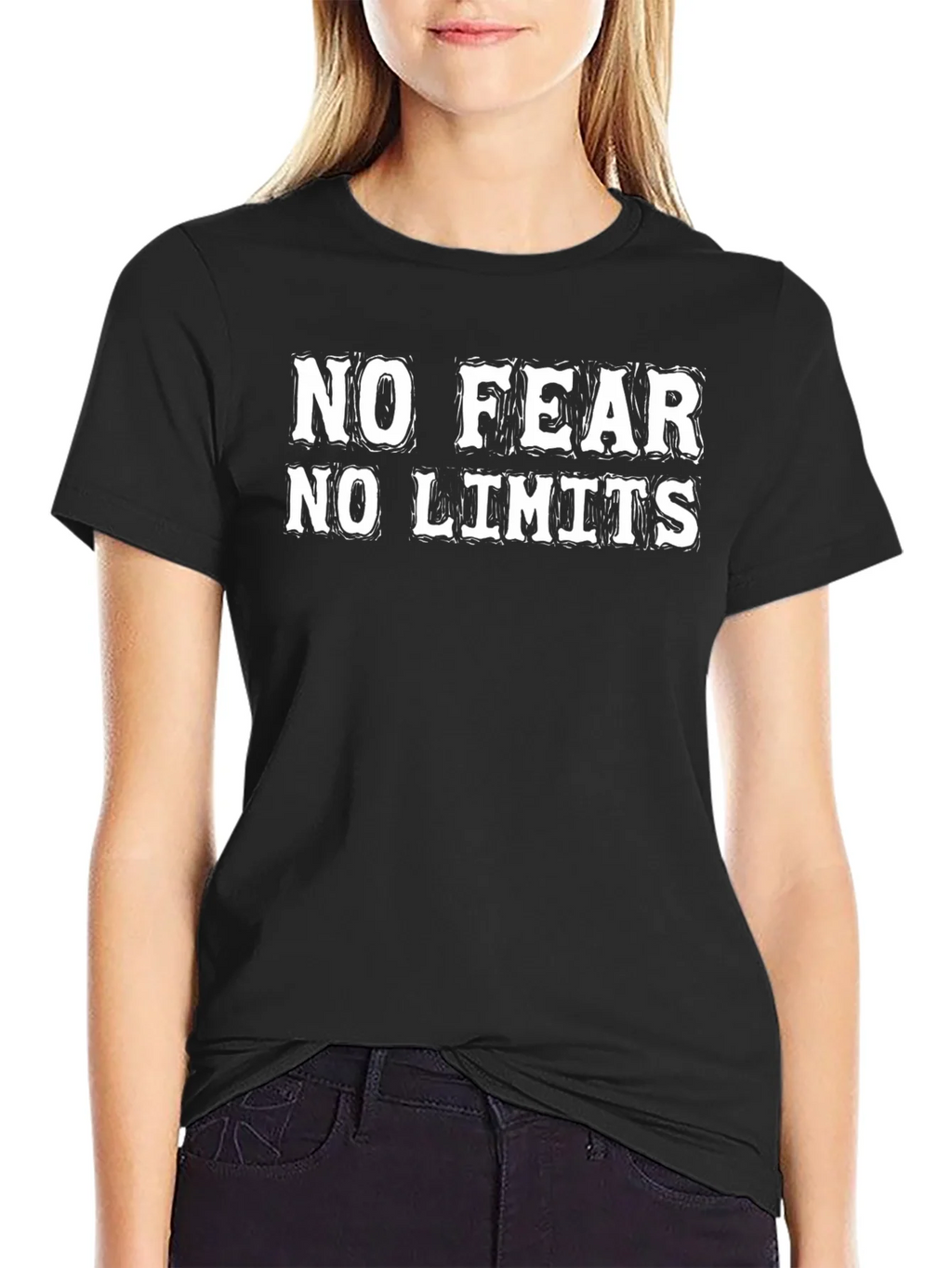 No Fear No Limits Graphic T-Shirt