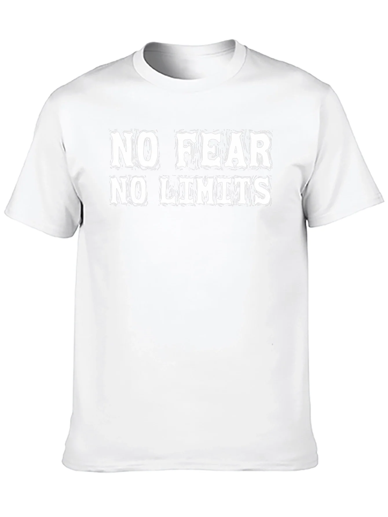 No Fear No Limits Graphic T-Shirt