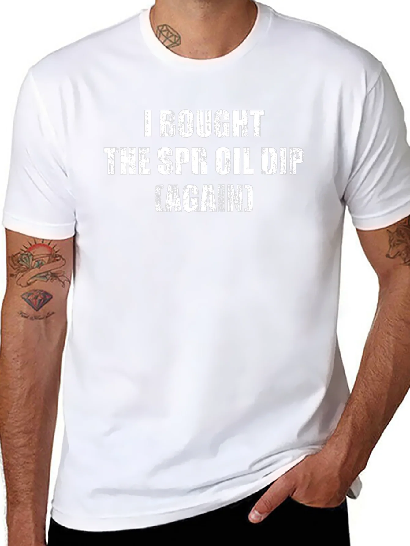 SPR Oil Dip T-Shirt - Humorous Sarcastic Tee
