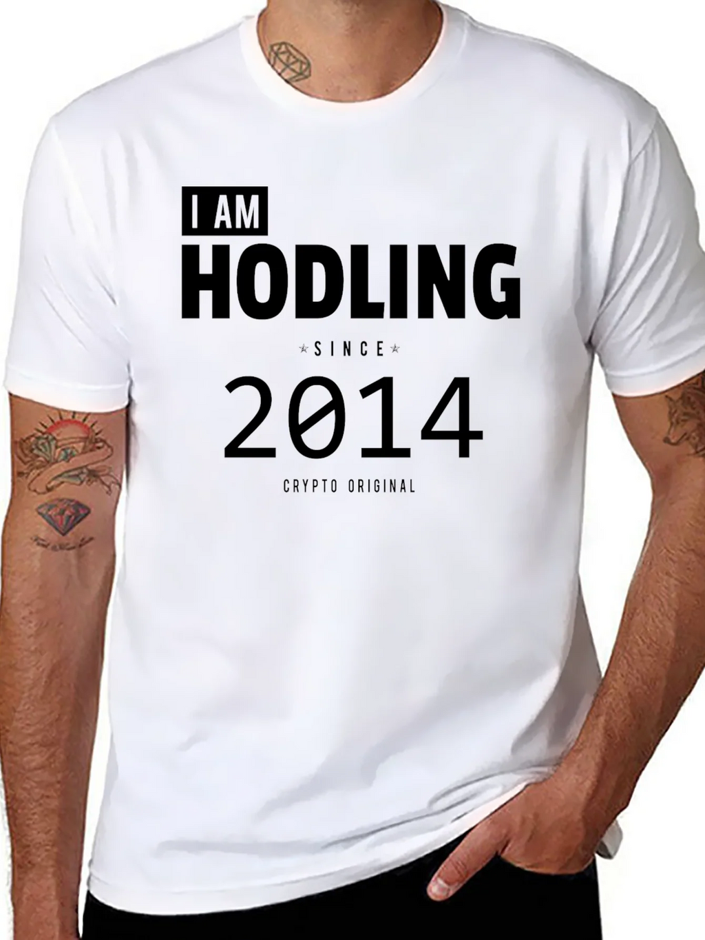 I Am Hodling Since 2014 Crypto T-Shirt