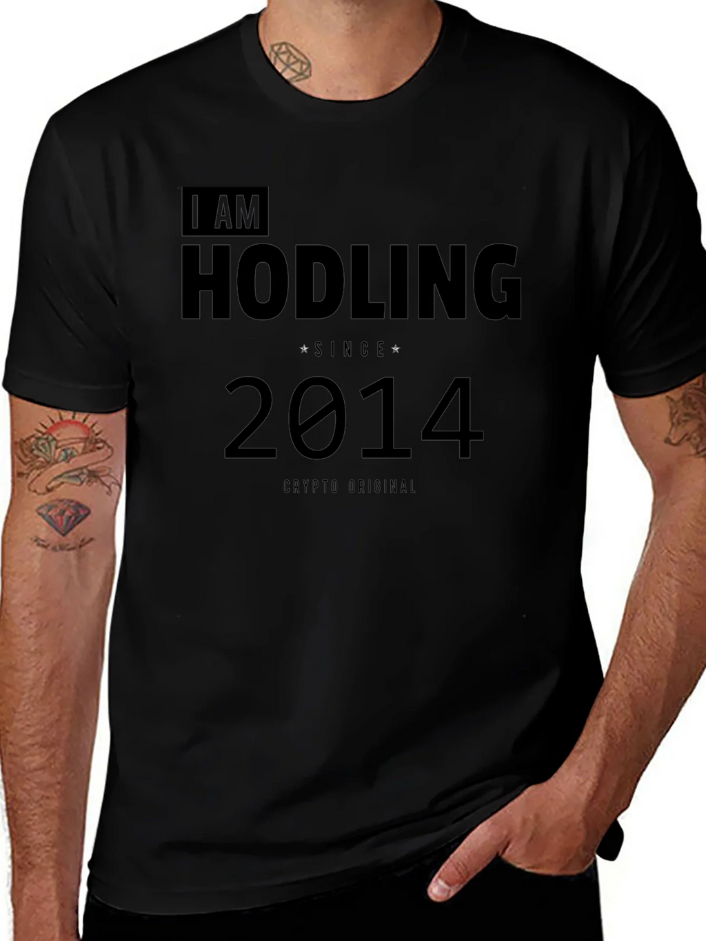 I Am Hodling Since 2014 Crypto T-Shirt