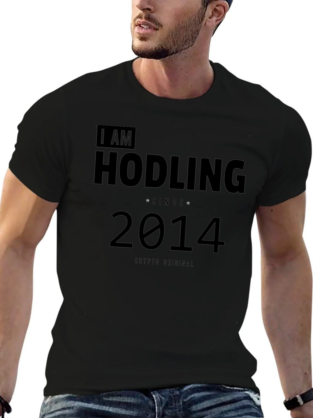 I Am Hodling Since 2014 Crypto T-Shirt